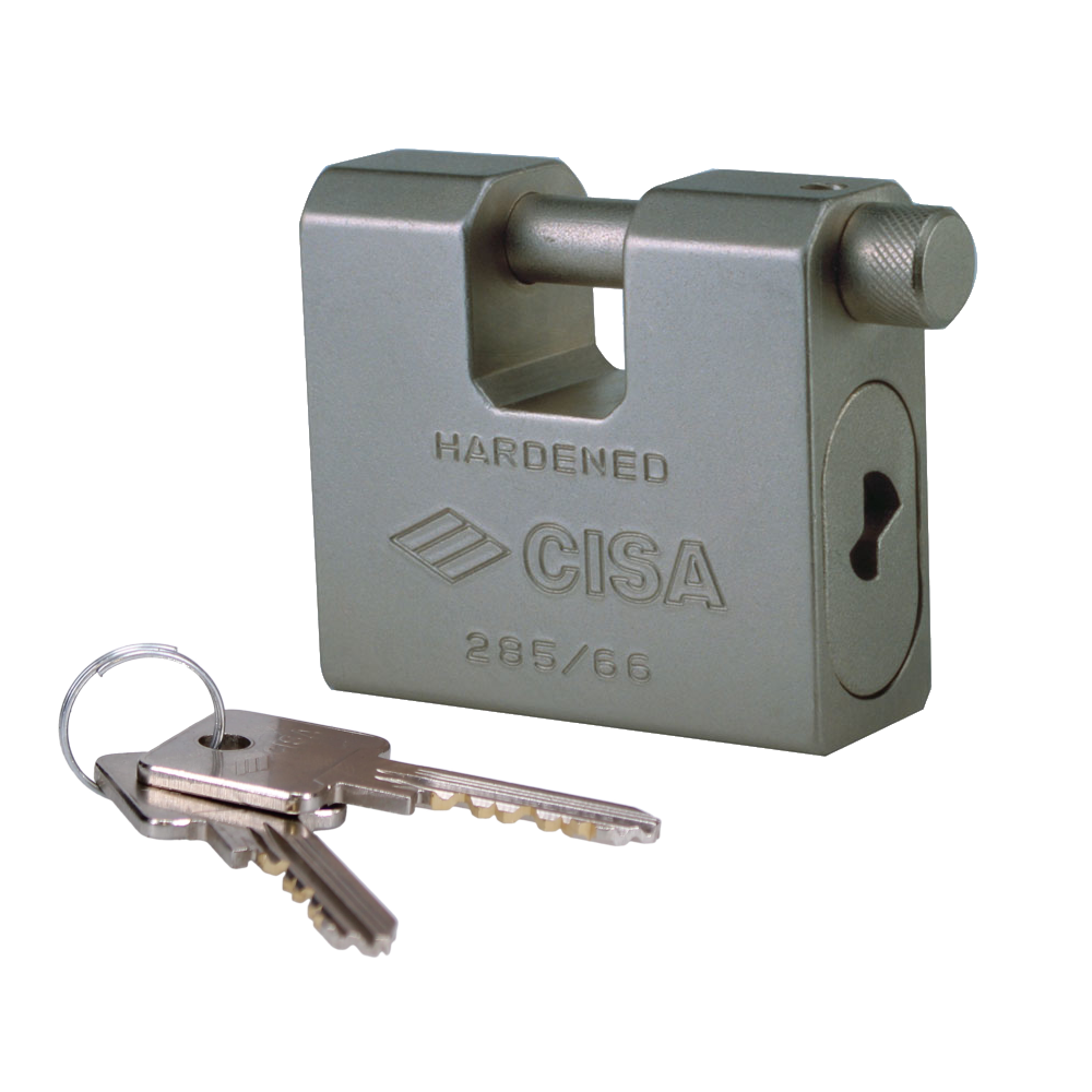 CISA 28550 LIM Steel Sliding Shackle Padlock - 66mm KD 28550-66 Boxed
