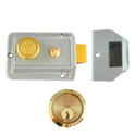 UNION 1022 Non-Deadlocking Nightlatch - 60mm SE Case - PL Cyl Boxed