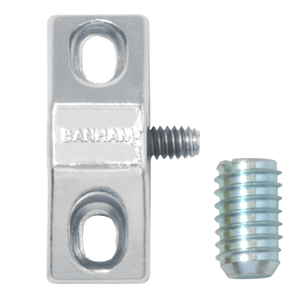 Banham W106 Casement Window Lock - Polished Chrome Bagged