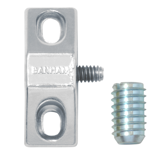 Banham W106 Casement Window Lock - Polished Chrome Bagged