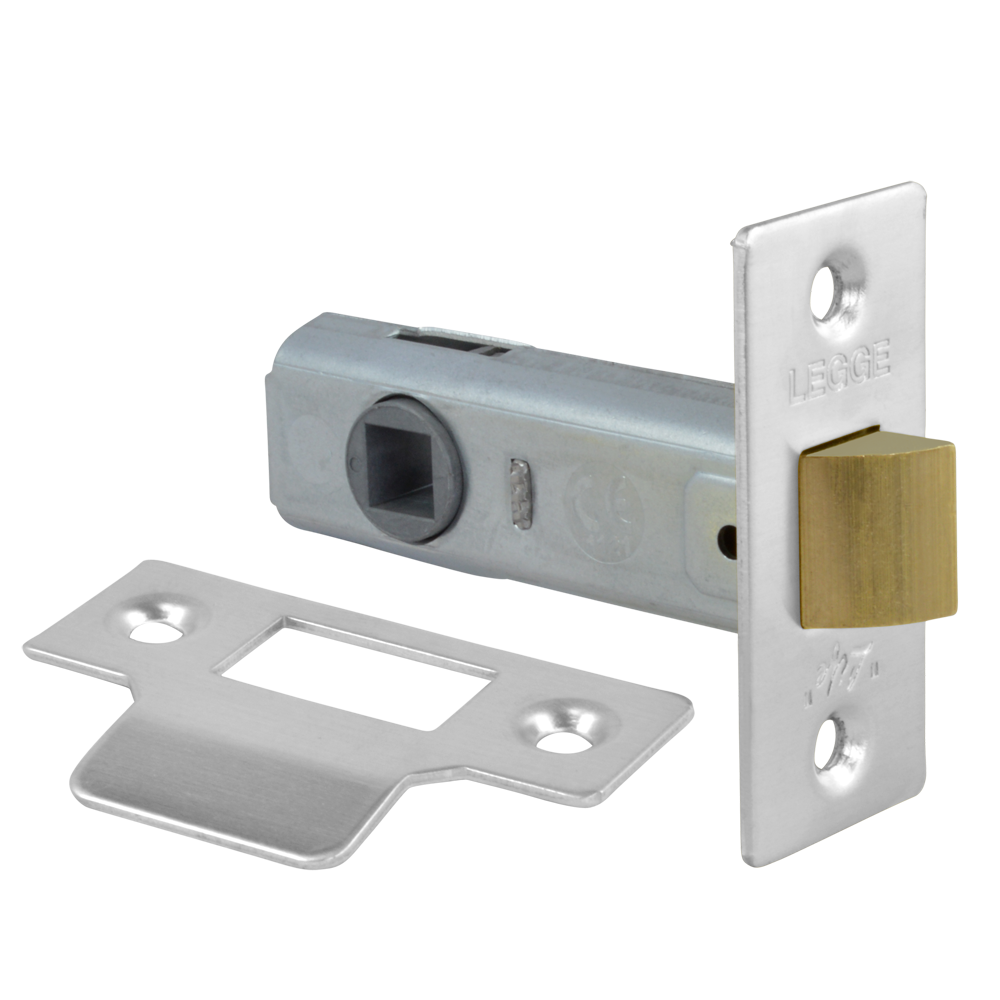 Legge 3721 & 3722 Tubular Latch - 64mm NP Bagged