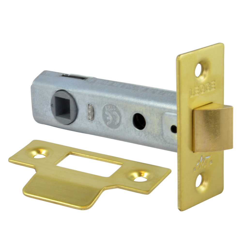 Legge 3721 & 3722 Tubular Latch - 79mm PB Bagged