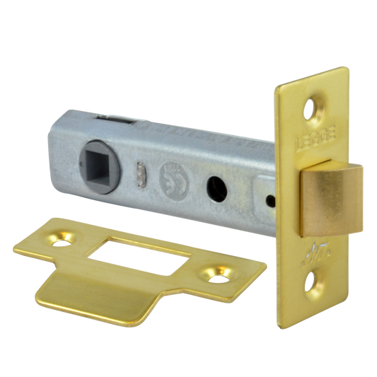 Legge 3721 & 3722 Tubular Latch - 79mm PB Bagged