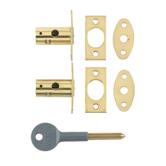 YALE 8001M Window Bolt - PB Visi