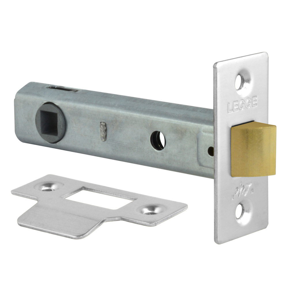 Legge 3722 & 3724 Tubular Latch - 95mm NP Bagged