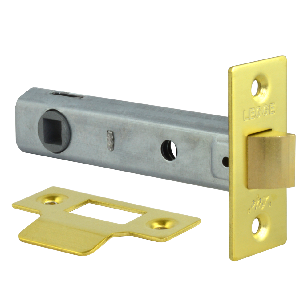 Legge 3722 & 3724 Tubular Latch - 95mm PB Bagged