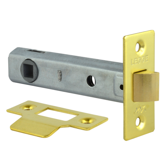 Legge 3722 & 3724 Tubular Latch - 95mm PB Bagged
