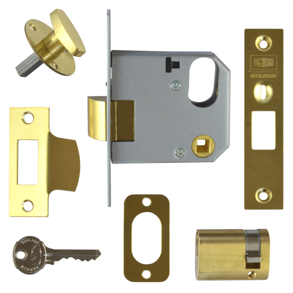 UNION 2332 Oval Nightlatch - 76mm PL Boxed