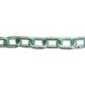 ENGLISH CHAIN Zinc Plated Welded Steel Chain - 25m Chain - 5mm Link Diameter - ZP - 8930
