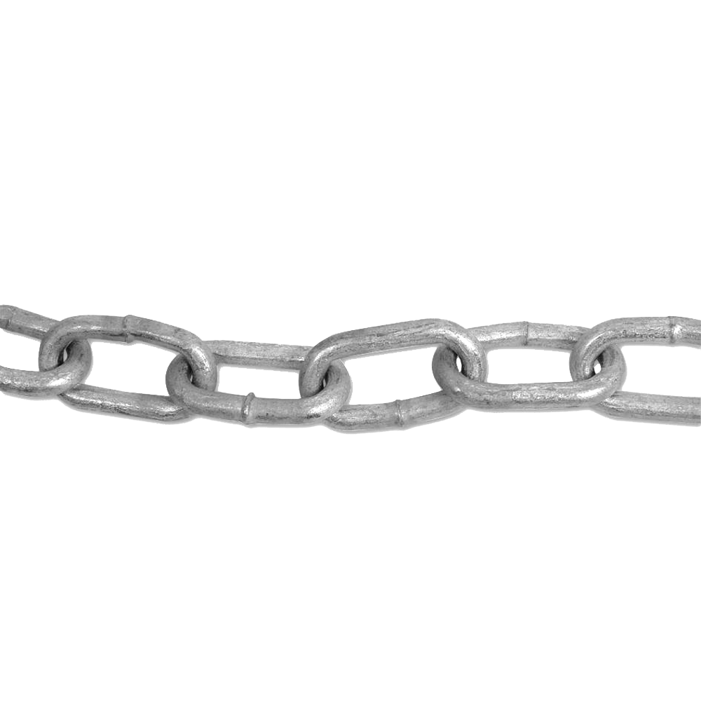 ENGLISH CHAIN Hot Galvanised Welded Steel Chain - 5mm GALV 10m