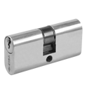 CISA C2000 Small Oval Double Cylinder - 55mm 27.5/27.5 (22.5/10/22.5) KD NP