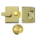 UNION 1026, 1027 & 1028 Non-Deadlocking Nightlatch - 1027 - 40mm EB Case - PL Cyl Visi