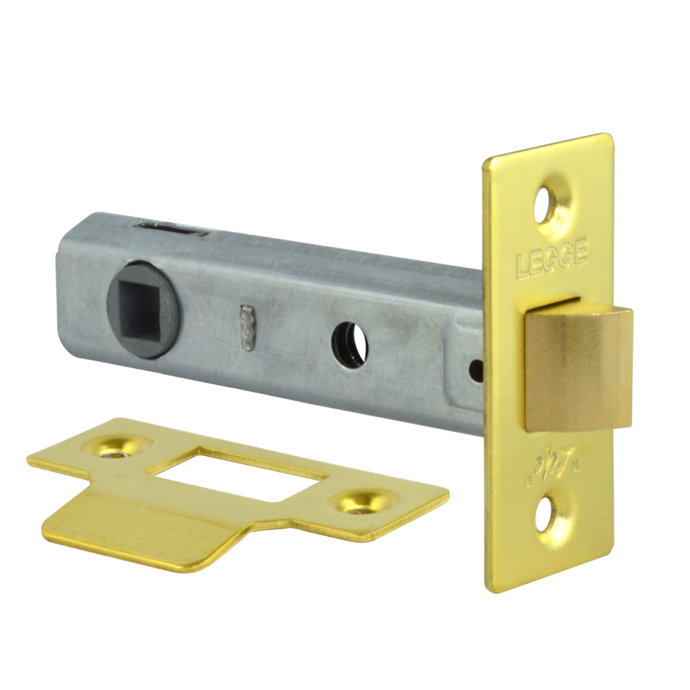 Legge 3722 & 3724 Tubular Latch - 79mm PB Bagged With Slot