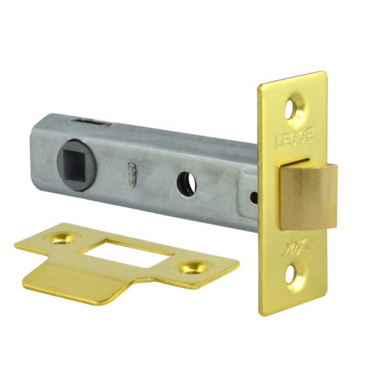 Legge 3722 & 3724 Tubular Latch - 79mm PB Bagged With Slot