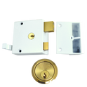 UNION 1332 & 1334 Drawback Rimlock - 50mm WE Case - PL Cyl Boxed