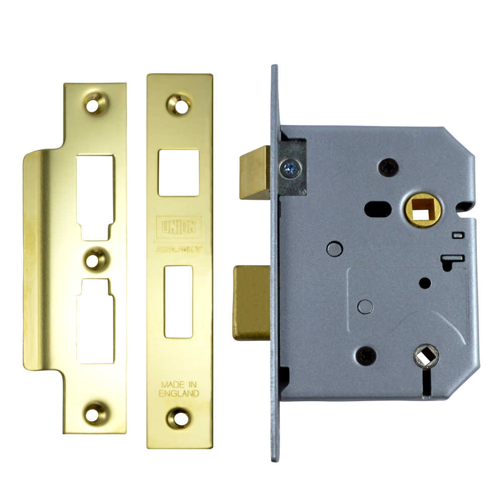 UNION 2226 Mortice Bathroom Lock - 75mm PL Bagged