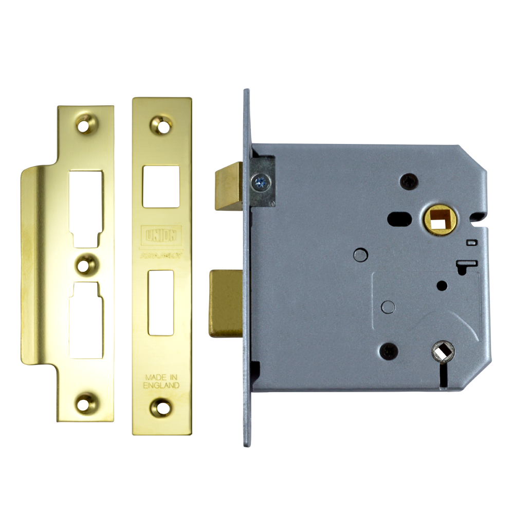 UNION 2226 Mortice Bathroom Lock - 102mm PL Bagged
