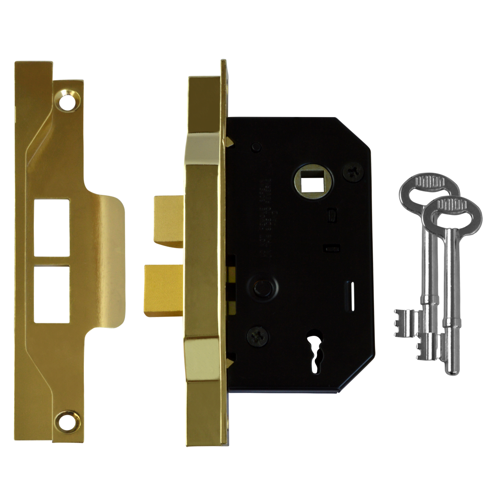 UNION 2242 2 Lever Sashlock - 64mm EB KD Bagged
