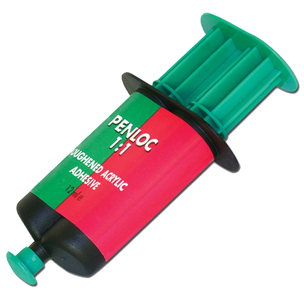 ASEC Penloc 2 Part Toughened Acrylic Adhesive - 12ml