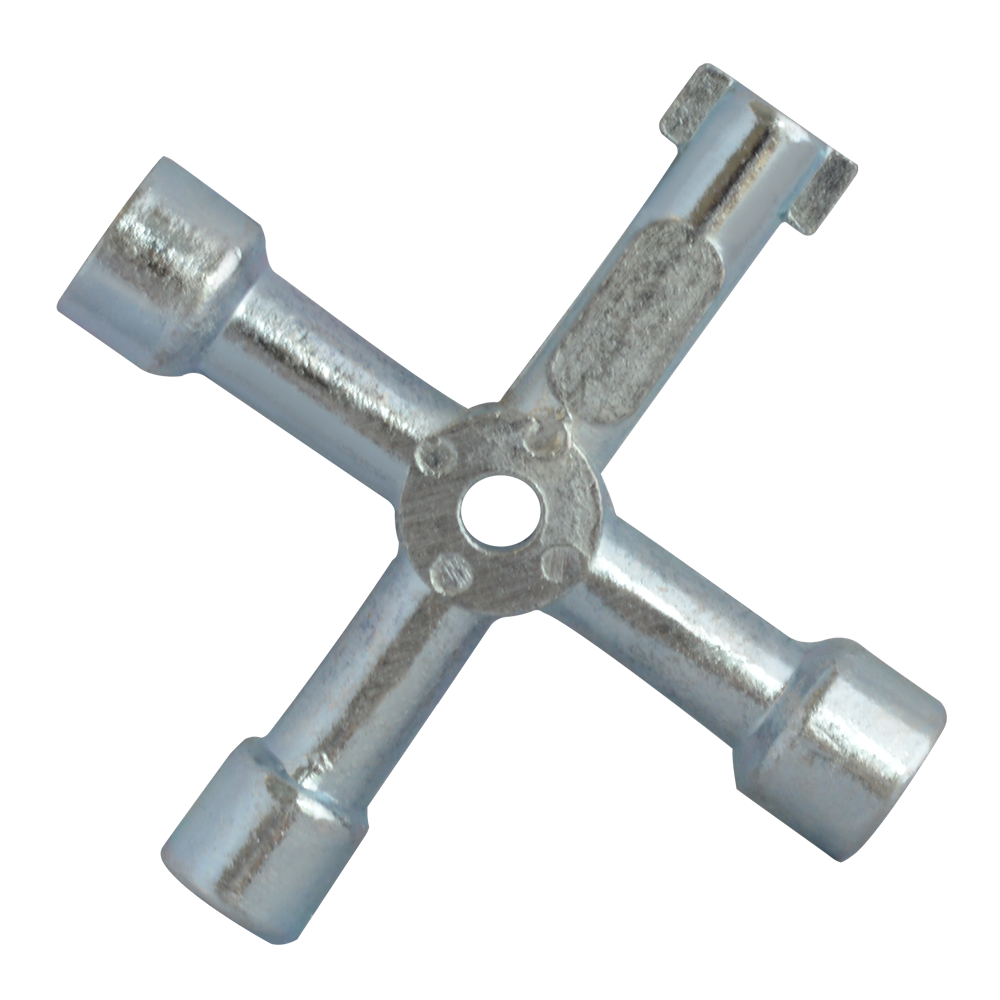 ASEC 4-Way Metal Services Key - PA38P