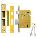 ASEC 5 Lever Sashlock - 76mm PB KD (Boxed)