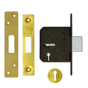 ASEC 3 Lever Deadlock - 64mm PB KD Bagged