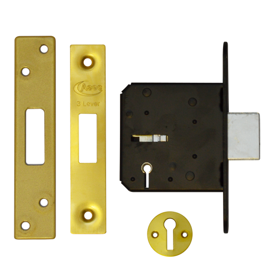 ASEC 3 Lever Deadlock - 76mm PB KD Bagged