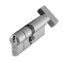 ASEC Kite BS 1 Star Kitemarked Euro Key & Turn Cylinder - 75mm 35/T40 (30/10/T35) KD NP Visi