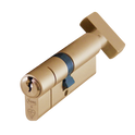 ASEC Kite BS 1 Star Kitemarked Euro Key & Turn Cylinder - 75mm 35/T40 (30/10/T35) KD SB Visi