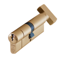 ASEC Kite BS 1 Star Kitemarked Euro Key & Turn Cylinder - 85mm 45/T40 (40/10/T35) KD SB Visi