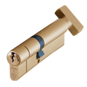 ASEC Kite BS 1 Star Kitemarked Euro Key & Turn Cylinder - 100mm 45/T55 (40/10/T50) KD SB Visi