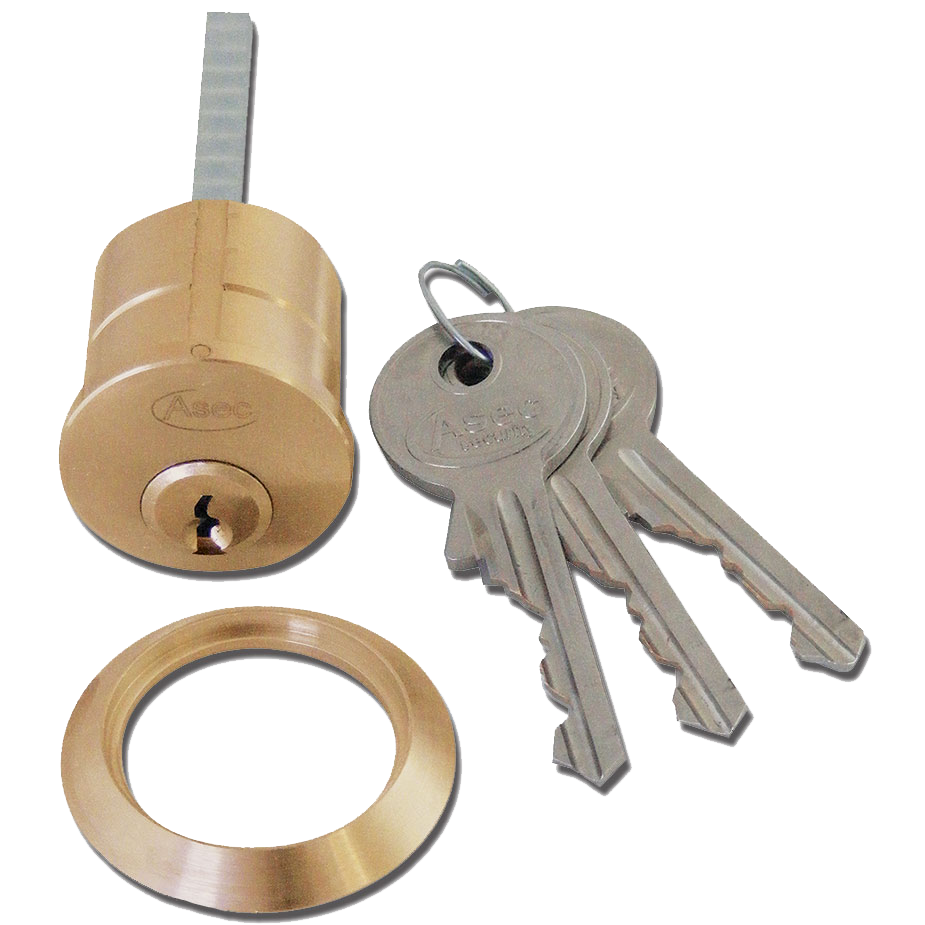 ASEC Kite Rim Cylinder - PB (Visi)