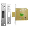 ASEC 5 Lever Deadlock - 76mm SS KD (Boxed)