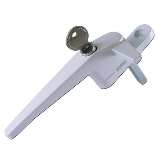 ASEC Cockspur Espag Handle With Spindle - White - LH