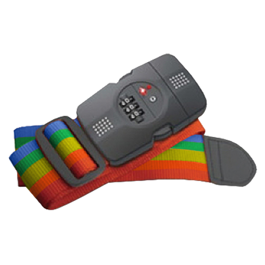 ASEC TSA Combination Luggage Belt Lock - 3 Wheel