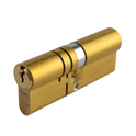 ASEC Kite Elite 3 Star Snap Resistant Double Euro Cylinder - 75mm 35(Ext)/40 (30/10/35) KD SB Visi