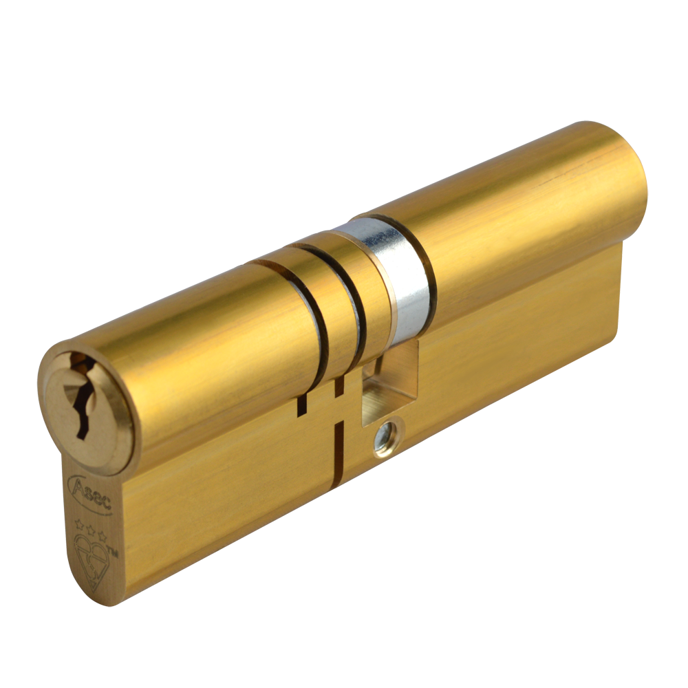 ASEC Kite Elite 3 Star Snap Resistant Double Euro Cylinder - 95mm 45(Ext)/50 (40/10/45) KD SB Visi