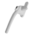 ASEC Adjustable Cockspur Handle Kit (9mm - 21mm) - LH White