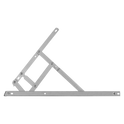 ASEC Easy Clean Side Hung Egress Friction Hinge - 13mm (1 Pair) - 400mm (16") 24Kg Max