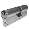 ASEC 6-Pin Euro Double Cylinder - 80mm 35/45 (30/10/40) KD NP Visi