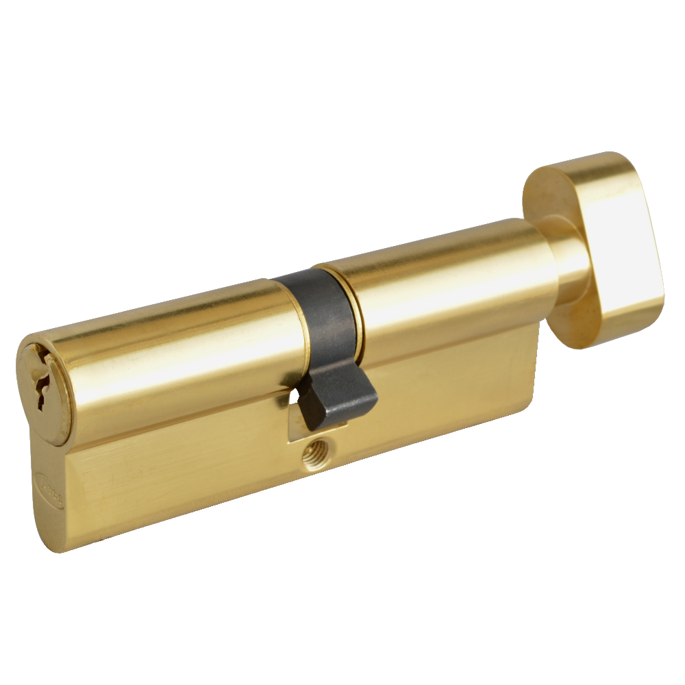 ASEC 6-Pin Euro Key & Turn Cylinder - 80mm 40/T40 (35/10/T35) KD PB Visi
