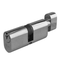 ASEC 6-Pin Oval Key & Turn Cylinder - 70mm 35/T35 (30/10/T30) KD NP Visi