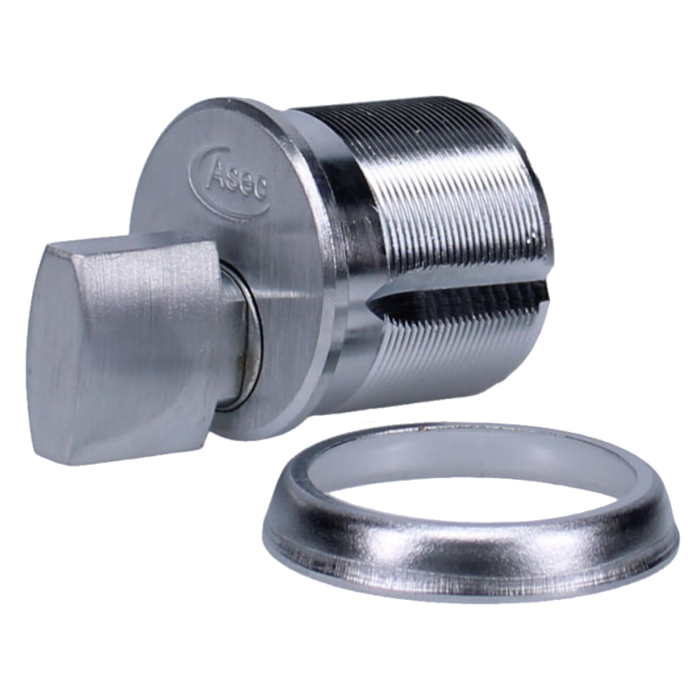 ASEC Thumbturn Screw-In Cylinder - SC Thumbturn (Visi)