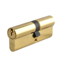 ASEC 5-Pin Euro Double Cylinder - 70mm 30/40 (25/10/35) KD PB Visi