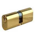 ASEC 5-Pin Oval Double Cylinder - 60mm 30/30 (25/10/25) KD PB Visi