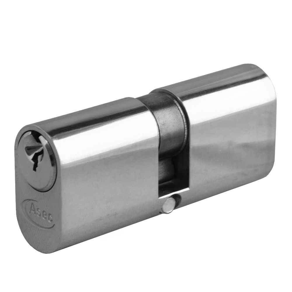 ASEC 5-Pin Oval Double Cylinder - 70mm 35/35 (30/10/30) KD NP Visi