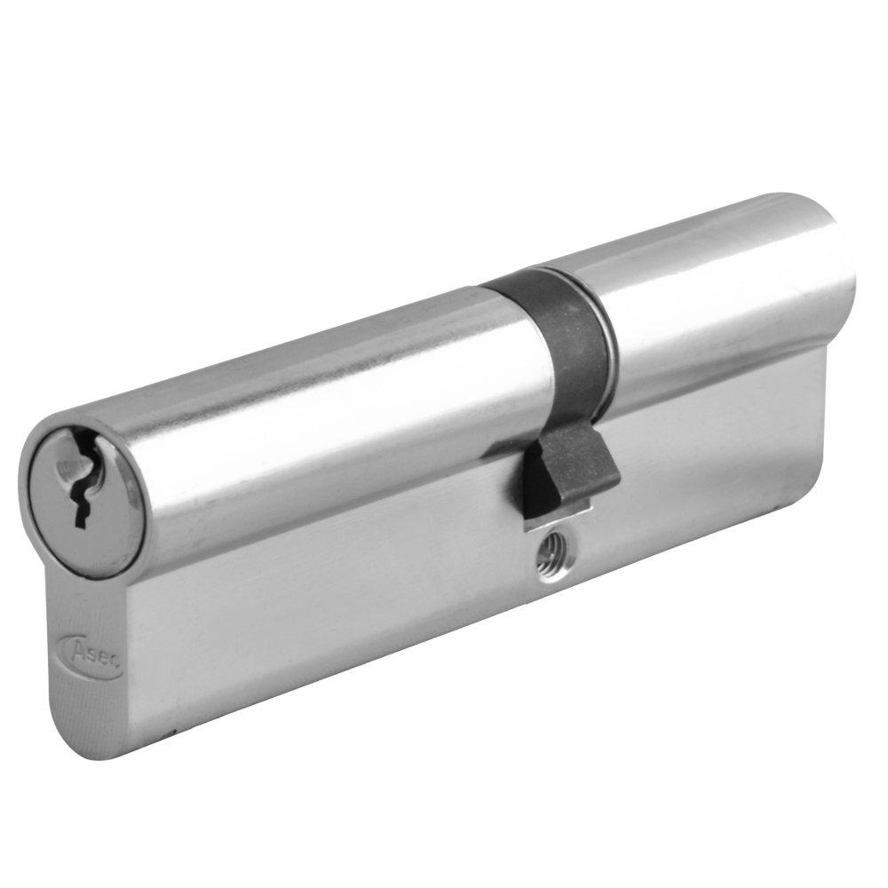 ASEC 6-Pin Euro Double Cylinder - 120mm 75/45 (70/10/40) KD NP