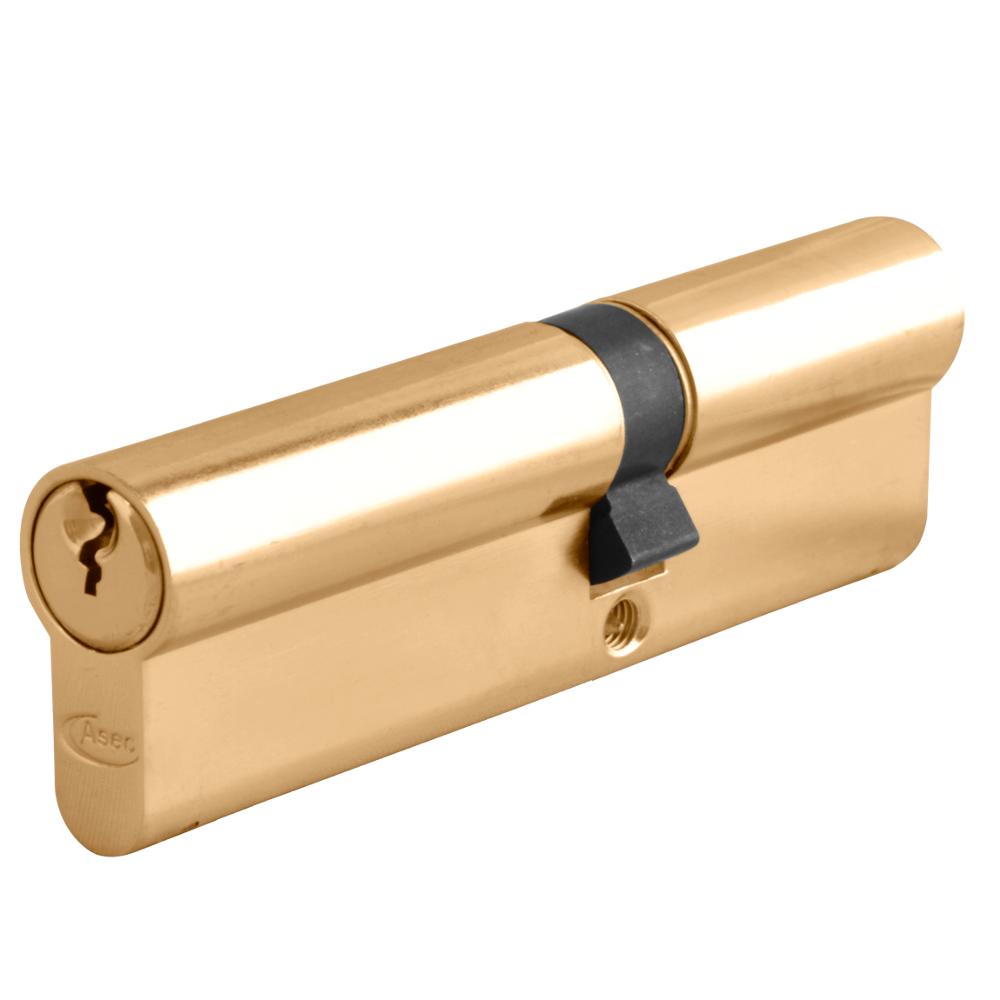 ASEC 6-Pin Euro Double Cylinder - 120mm 75/45 (70/10/40) KD PB