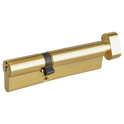 ASEC 6-Pin Euro Key & Turn Cylinder - 120mm 45/T75 (40/10/T70) KD PB