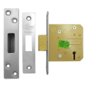 ASEC 5 Lever Deadlock - 64mm SS KD Visi